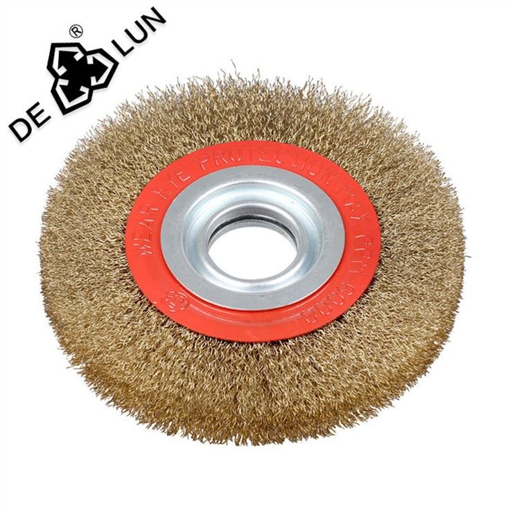 crimped তারের চাকা ব্রাশ 5 ইঞ্চি