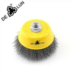 Crimped ওয়্যার কাপ ব্রাশ