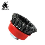 4 ইঞ্চি টুইস্টেড নটেড ওয়্যার কাপ ব্রাশ